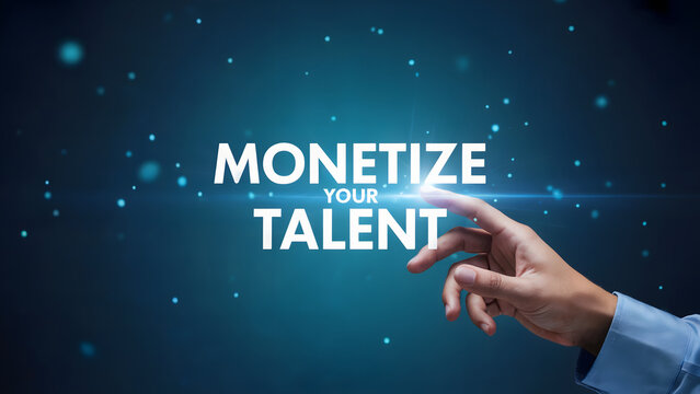 Empower your future by monetizing your unique talent, unlocking new opportunities and financial success.