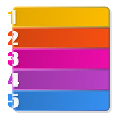 Obraz premium Infographic design with circle infographic template design, 5 options or steps.