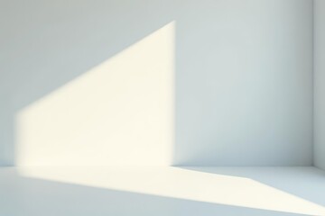 Blank retro instant photo, realistic shadow cast on white background, realistic, polaroid, album