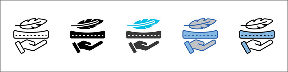 Comfort Icon Pack Multistyle Illustration