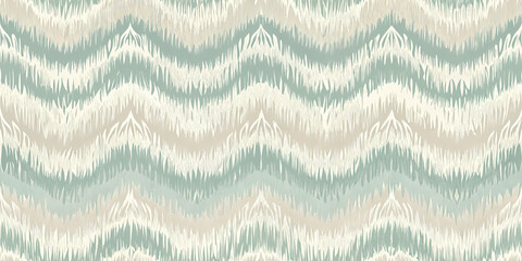 Serene Boho Chevron Pattern evokes tranquil coastal vibes and natural textures for stylish decor
