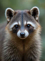 coati a South American relative of the racoon. High quality photo