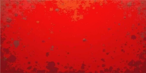 Grunge-textured red paint on an old, dirty wall, creating a vintage and aged backdrop