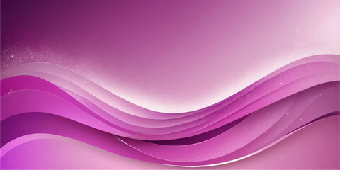 Abstract pink and purple background with flowing waves and digital design elements