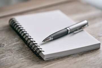 Plain White T-Shirt on Wood Surface
