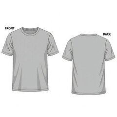 white t-shirt mockup