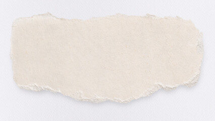 Yellow torn paper craft cut out for DIY collage