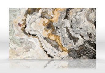 Grey and gold Onyx marble tile texture