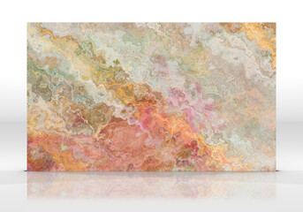 Multicolor Onyx marble tile texture