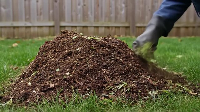 Organic fertilizer making from plant waste
