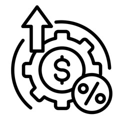 Operating Budget  Icon Element For Design