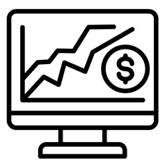Budget Tracking  Icon Element For Design