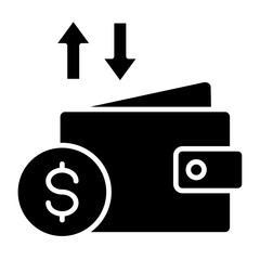 Income Vs Expense  Icon Element For Design