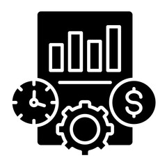 Budget Framework  Icon Element For Design