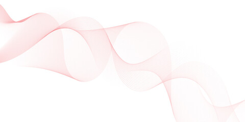 Abstract pink wavy lines Digital frequency track equalizer background. Curved wave smooth stripe seamless pattern. Wave lines created using blend tool. graphic design template banner business wave.