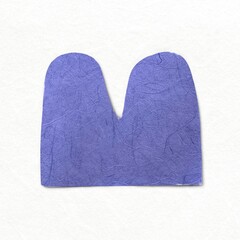 Abstract shape clipart, paper craft design