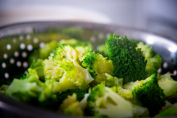 Organic Broccoli Florets Freshly Steamed &ndash; Farm‑to‑Table Healthy Food Concept