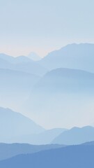 Fototapeta premium Aesthetic landscape phone wallpaper, pastel design