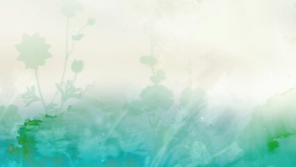 Fototapeta premium Aesthetic flowers hd wallpaper, gradient design