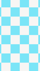 Blue mobile wallpaper, checkered pattern design