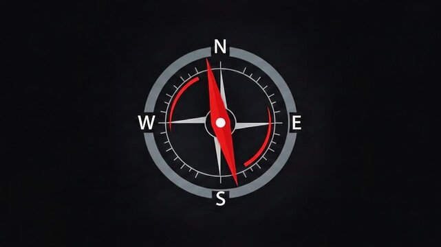 Compass navigation direction guide orientation north south east west travel exploration tool tutorial