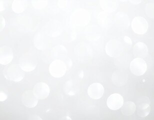 Obraz premium Elegant White Bokeh Background white abstract background