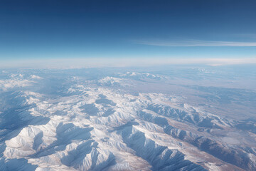 Naklejka premium aerial photography breathtaking contrast between nature and urban landscapes across various countries and