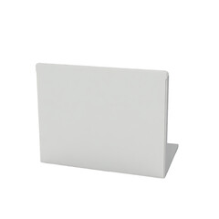 Light gray, rectangular, corner piece.