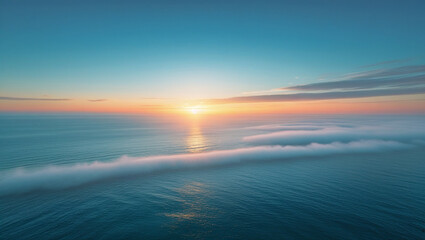 Obraz premium Ocean atmosphere illustration