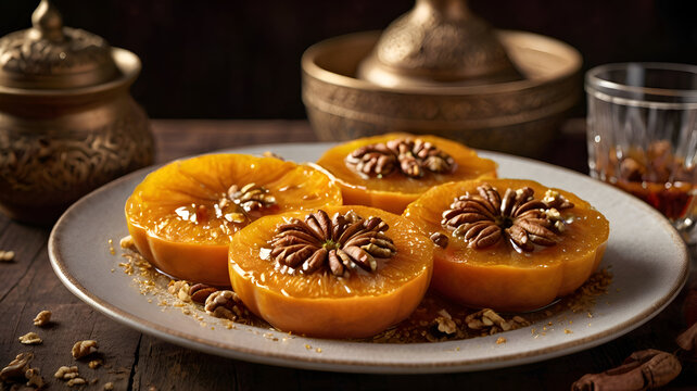 muffins with orange and cinnamon