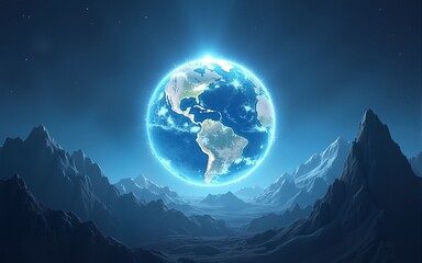 A concept photo of world ozone day. High quality