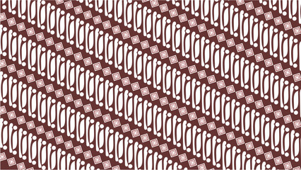 Batik Parang Traditional Batik Java Indonesia Vector Art, Icons, and Graphics