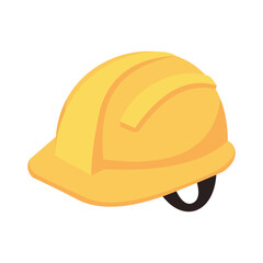 3D vector icon image of project helmet for safety
