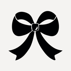 Black ribbon illustration vector