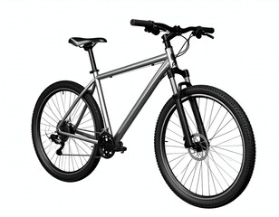 Mountain Bike with Sport, and Isolated.