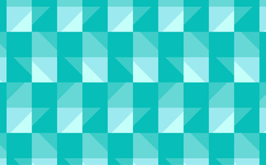 Obraz premium Modern abstract geometric triangle pattern in various shades of blue. Cool, clean, and dynamic for a contemporary design.