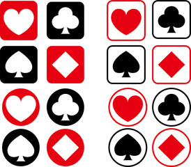 トランプのマークのアイコン
