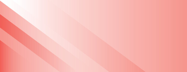 Coral background with a gradient style, featuring diagonal lines. The background is smooth with coral and white hues. Vector design. Shiny stripe background. Red background vector.