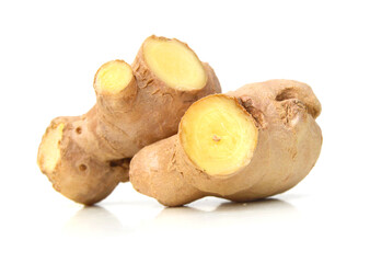 Ginger isolated on white background