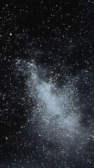 Obraz premium Starry sky background, black night sky full of stars, glowing stars in the dark space, starry background, dark night, stars in the distance, starlight, dark background with a black glow, night sky. 