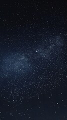 Fototapeta premium Starry sky background, black night sky full of stars, glowing stars in the dark space, starry background, dark night, stars in the distance, starlight, dark background with a black glow, night sky. 
