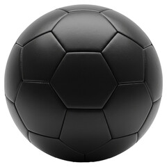 Fototapeta premium Soccer ball ready for the field, perfect for matches and training sessions.