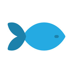 Fish icon design template