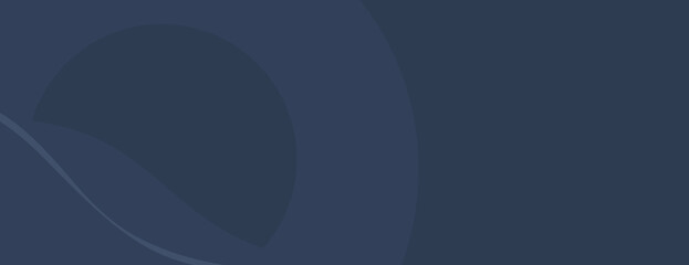 Dark blue background with abstract curves. The background is smooth and modern, featuring a consistent dark blue color throughout. Digital background vector. Blue background.