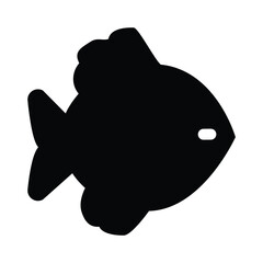 Fish icon design template