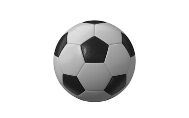 Fototapeta premium Soccer ball isolated on white background