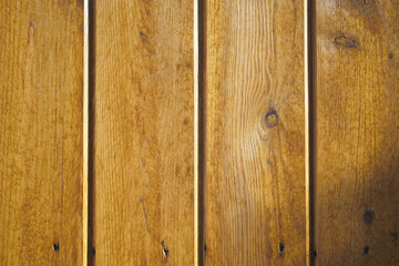 Wooden planks create a warm and rustic backdrop