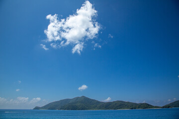 奄美大島の夏の空。