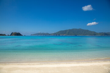 Fototapeta premium 奄美大島の夏の空。