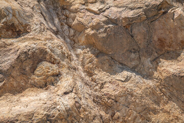 Granodiorite of Bruch Canyon (Cretaceous). California State Route 180. Sequoia National Forest / Giant Sequoia National Monument. Kings Canyon. Sierra Nevada
